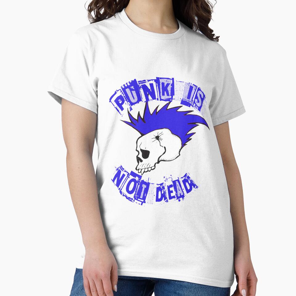 Punk Is Not Dead Skull by SerpentSkyArts