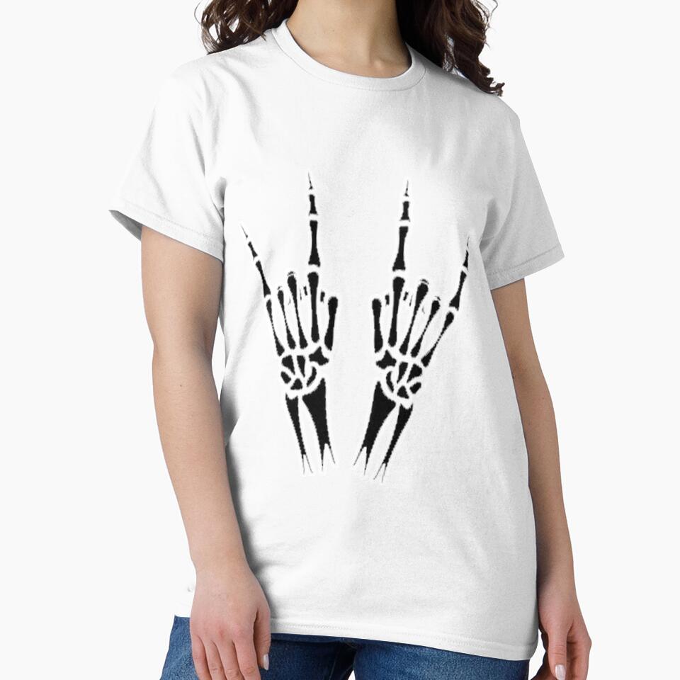 Punk Rock / Metal Skeleton Fingers by SerpentSkyArts