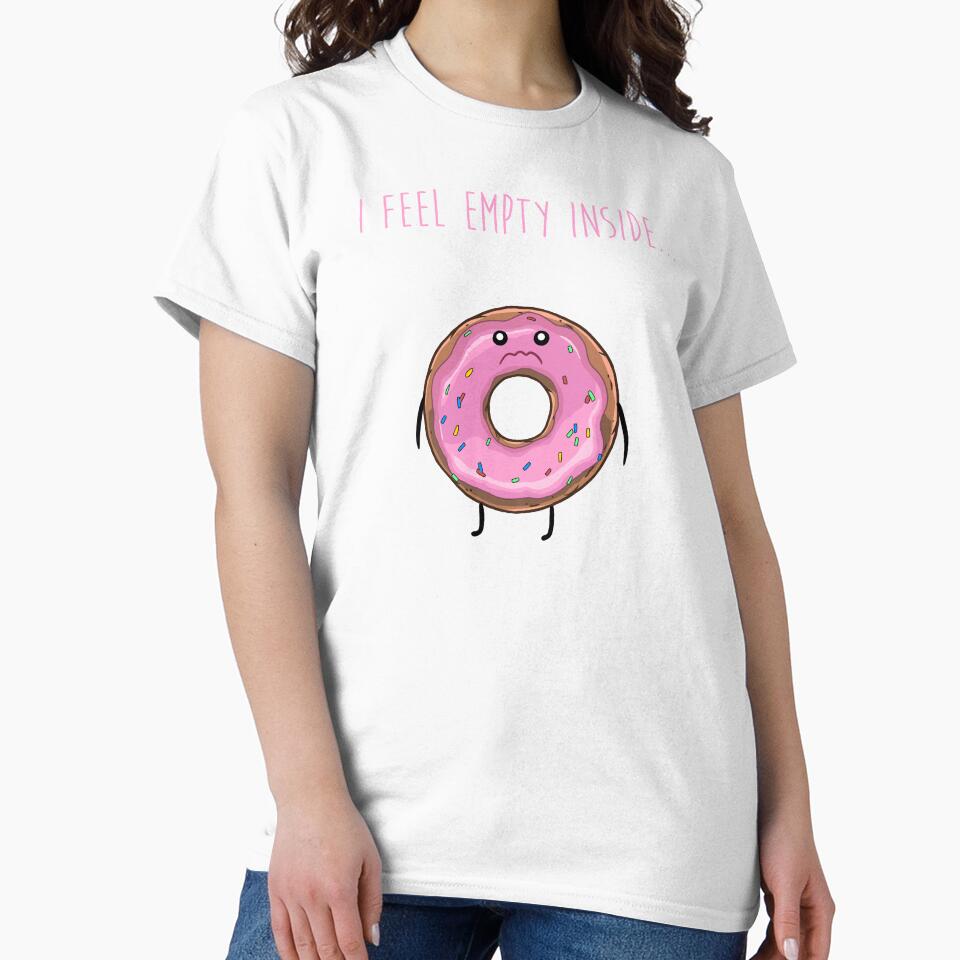 I feel empty inside - Donut by Drawingvild
