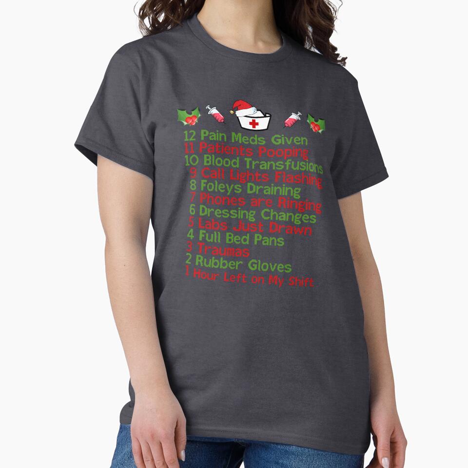 12 Days of Nursing Nursemas Christmas Gifts for Nurse by Scionlifepal