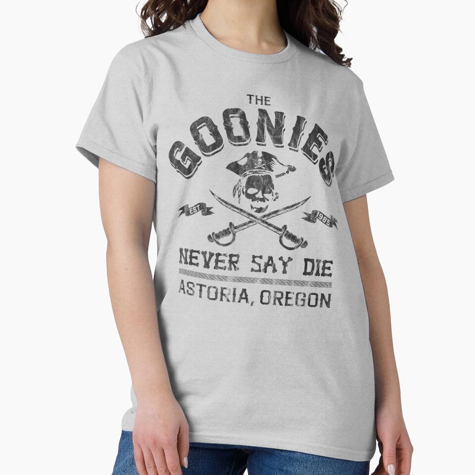 The Goonies Never Say Die Worn by Alema Art