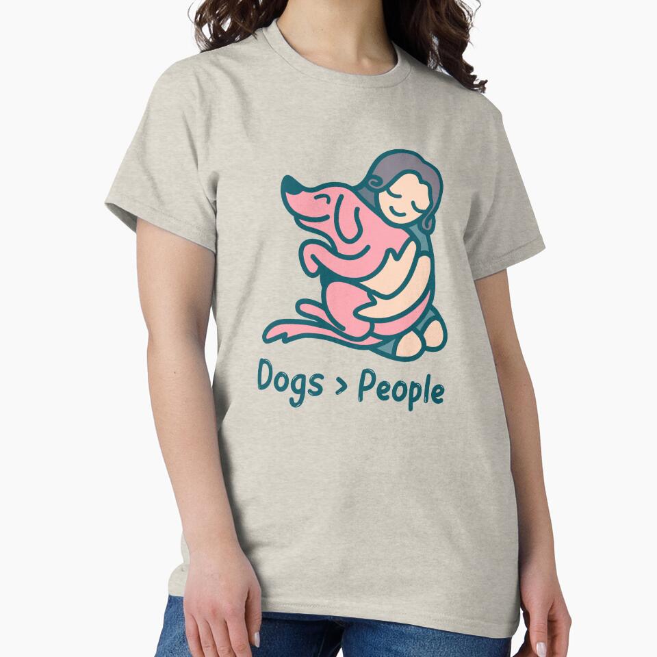 Dog > People by LugosTees