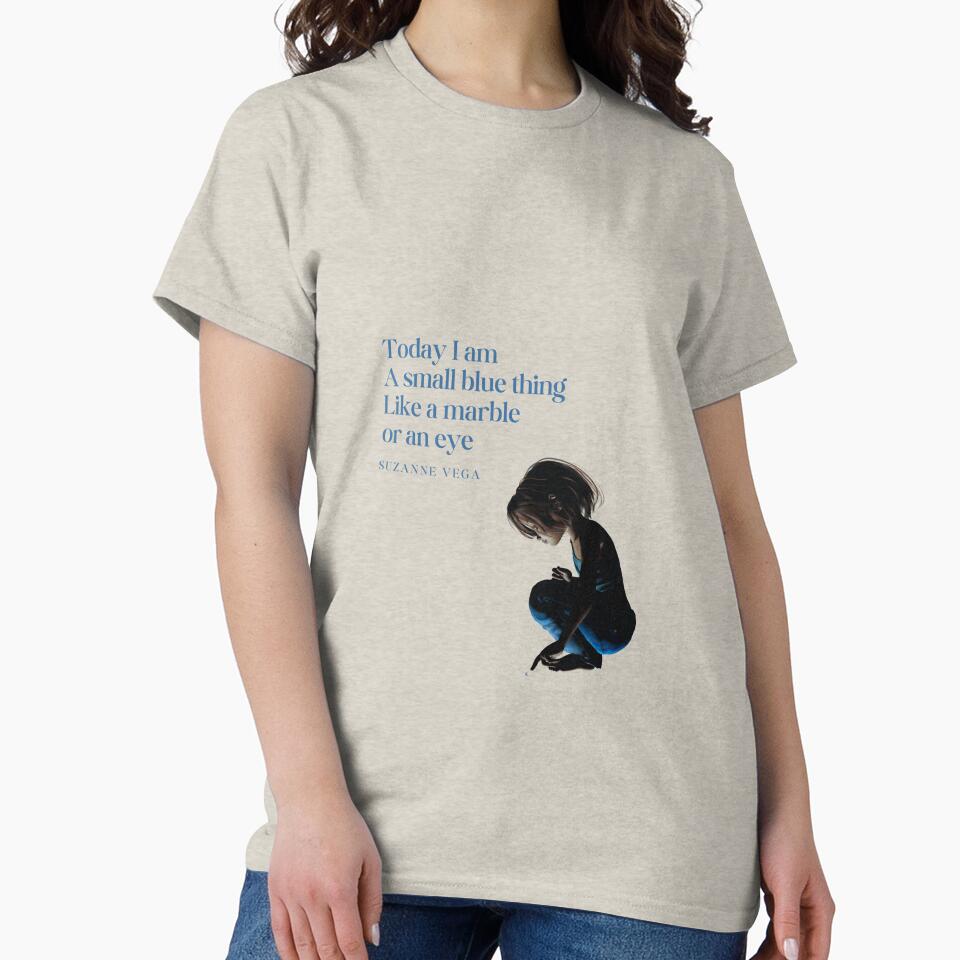 Suzanne Vega small blue thing fan art by Etaipal