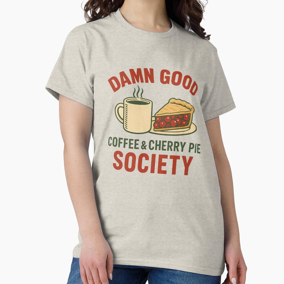 Damn Good Coffee & Cherry Pie Society by peaknerd
