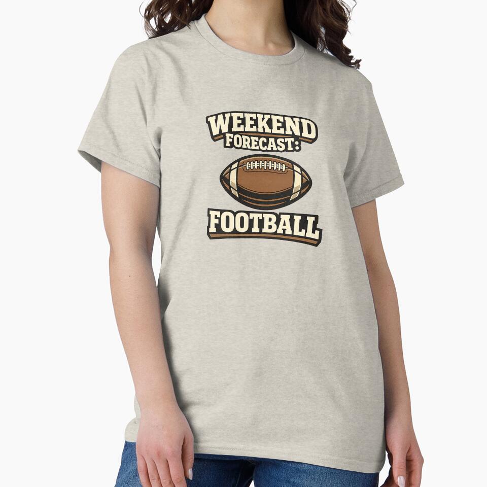 Weekend Forecast Football Retro Sports by EastEndTownie