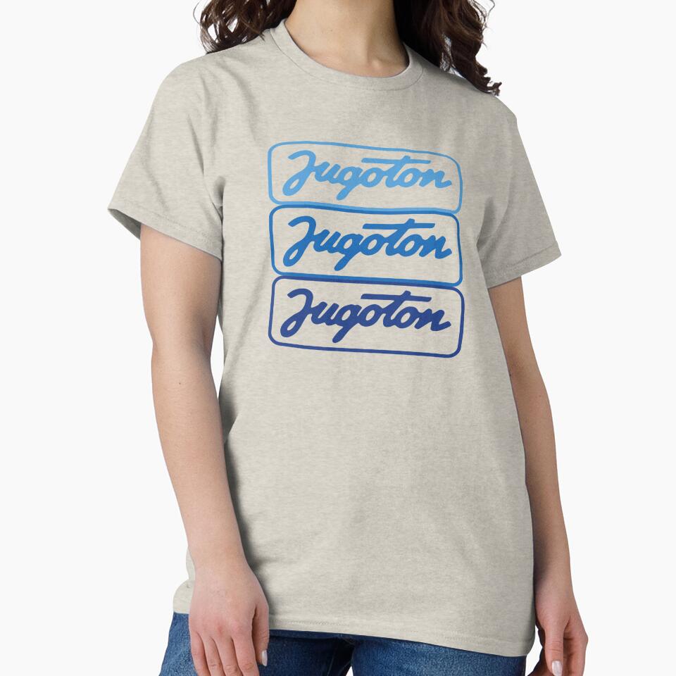 Jugoton design Yugoslavia tricolour blue by analogue_rock