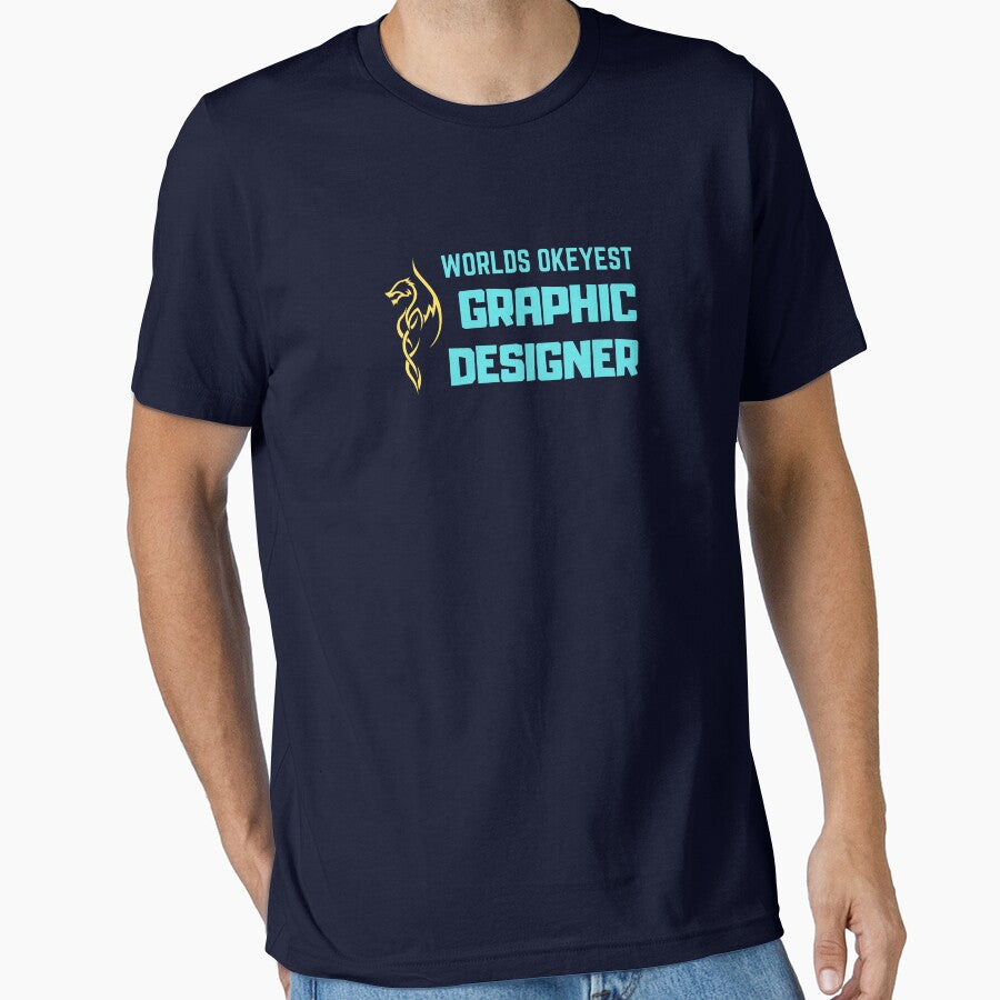 Worlds okeyest graphic designer t shirt for developers by ThreadHub