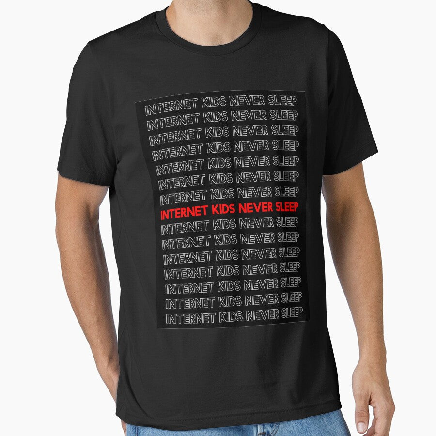 internet kids never sleep red by WilliamsGFX