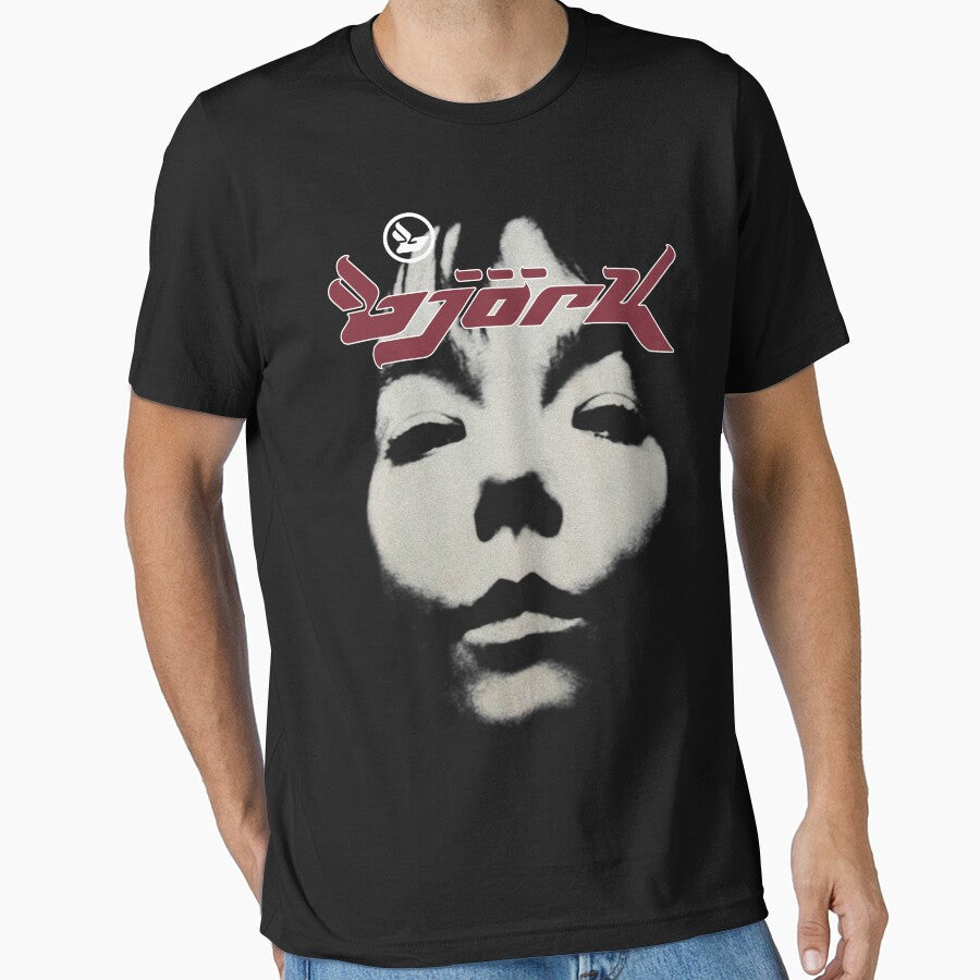 Bjork Homogenic Vintage Face Logo (White) by hypelaboratory