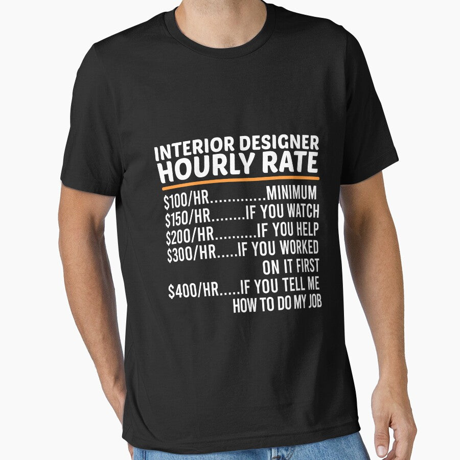 Funny Interior Designer Hourly Rate by ZOHANATION