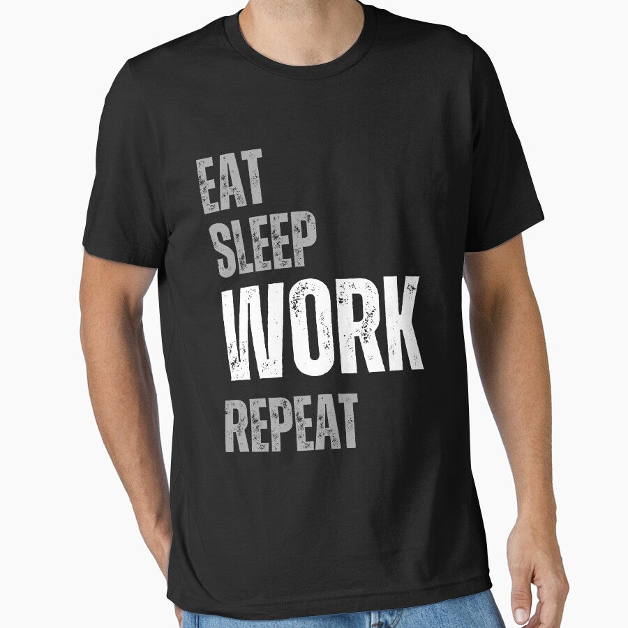 eat sleep work repeat by Bluecat93