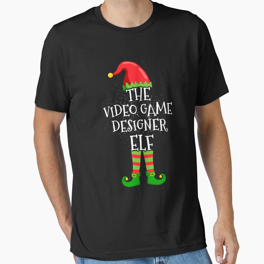 VIDEO GAME DESIGNER Elf Family Matching Christmas Group by CosmoKitsch
