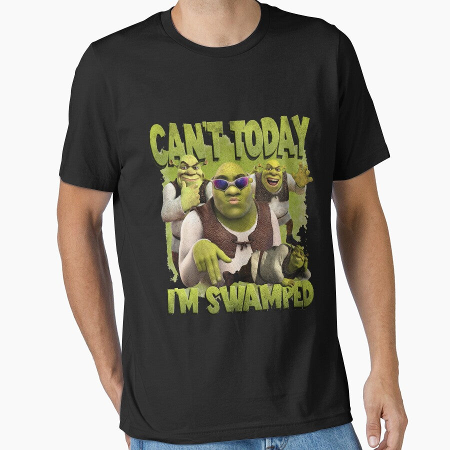 Can't Today I'm Swamped Shrek by ElodieGonzales