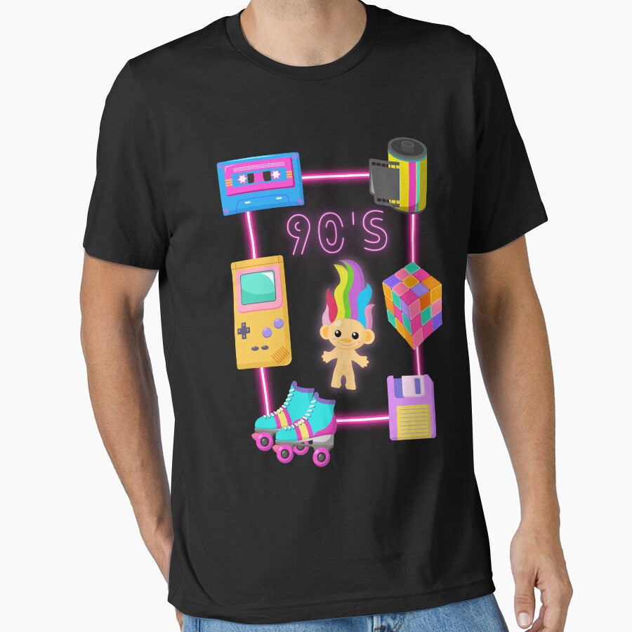 90s Colorful Vibes - Apparel design by TheArtistOf2022