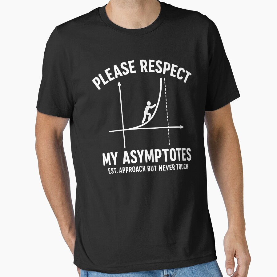 Asymptotes Math Pun – Funny Calculus Teacher by gunaone-design