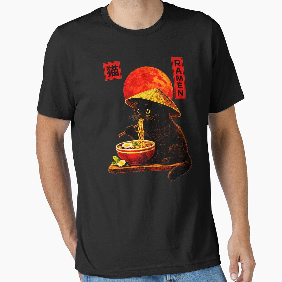 Neko Ramen Cat Japanese Food Lover by AmaXONIC