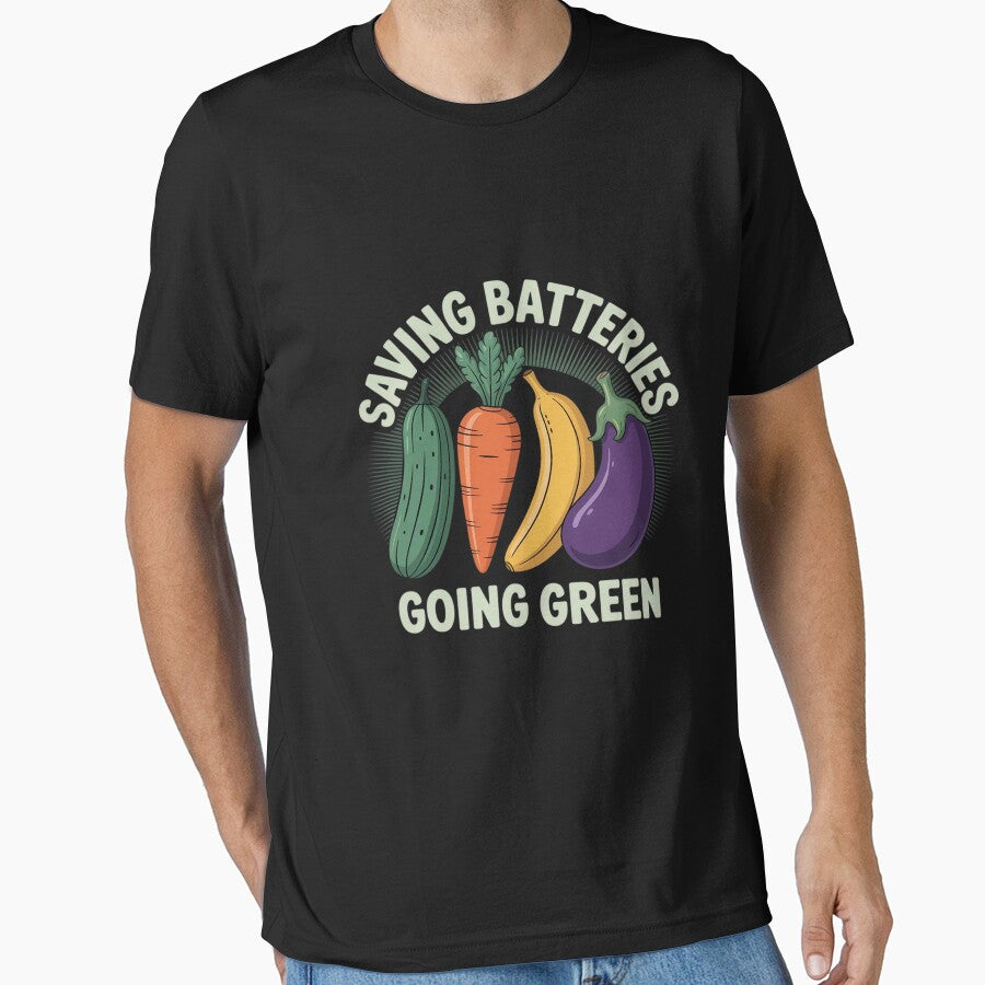 Saving Batteries Going Green Funny Inappropriate by KingsLife1994