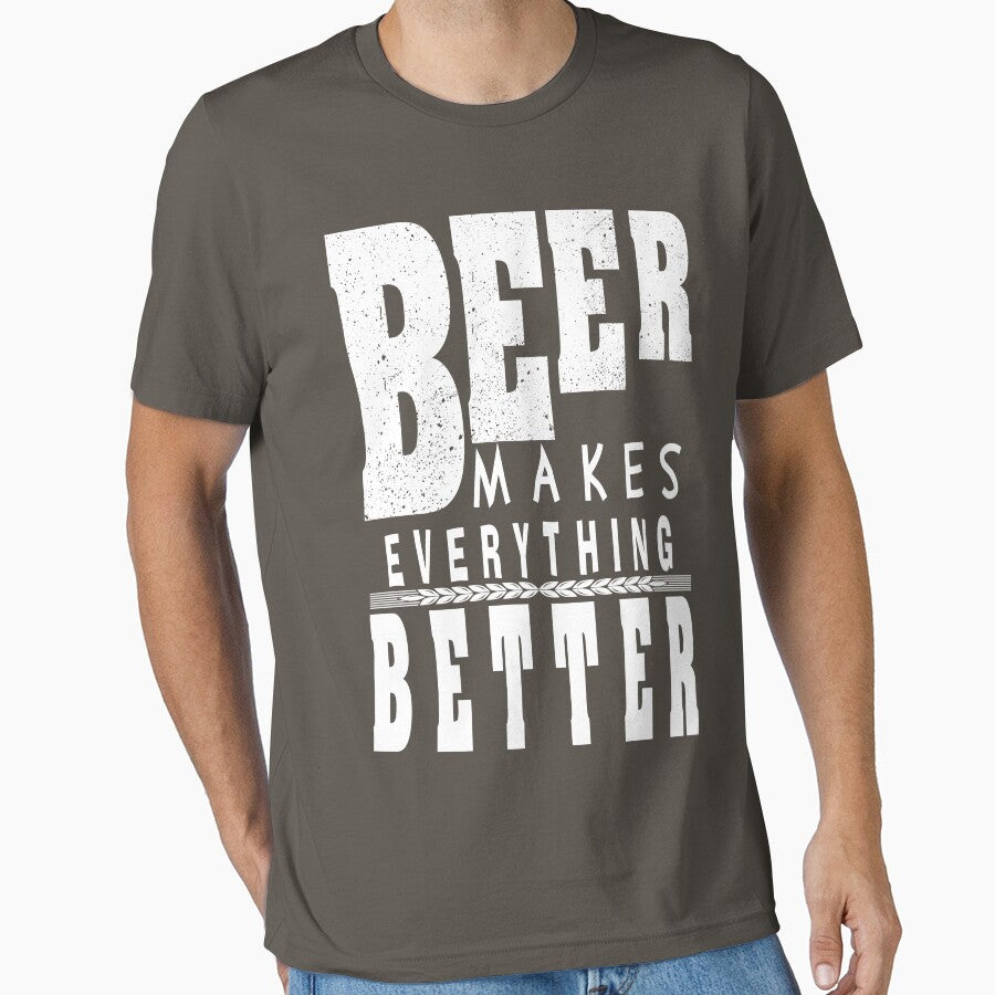 Beer makes everything better - Funny beer saying. by tillhunter