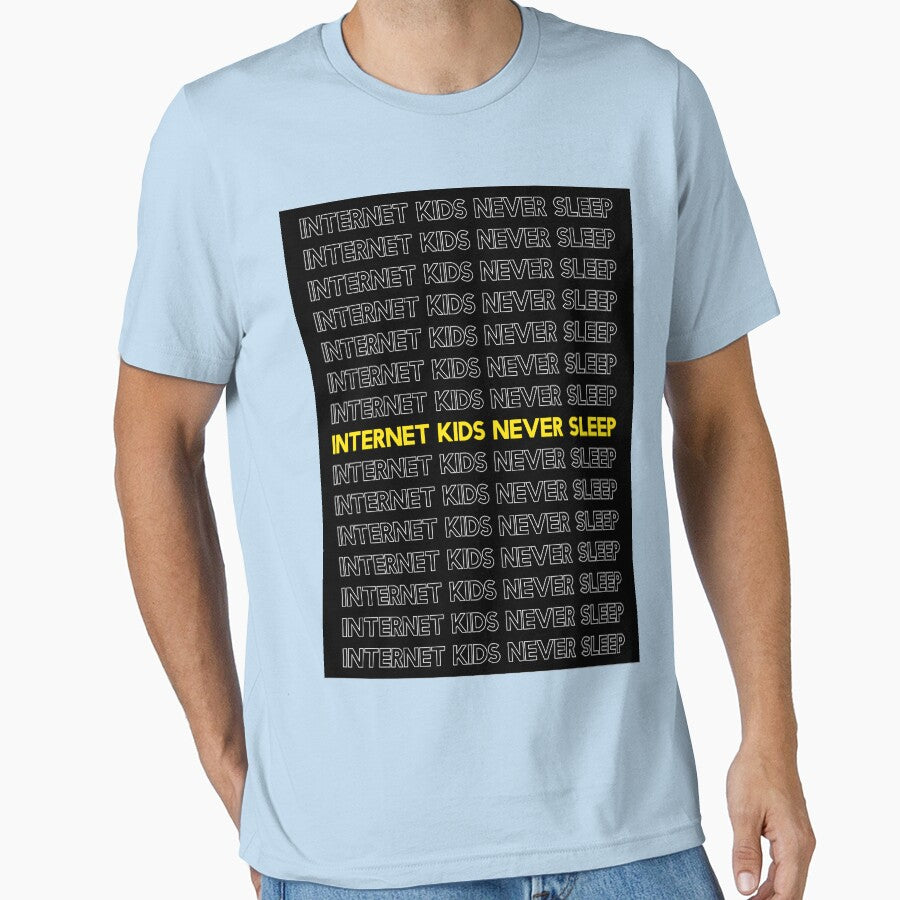 internet kids never sleep yellow by WilliamsGFX
