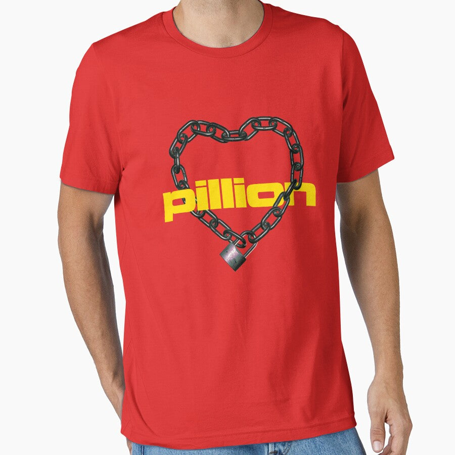 Pillion Movie Heart Chain Industrial Graphic Art by ironpalette