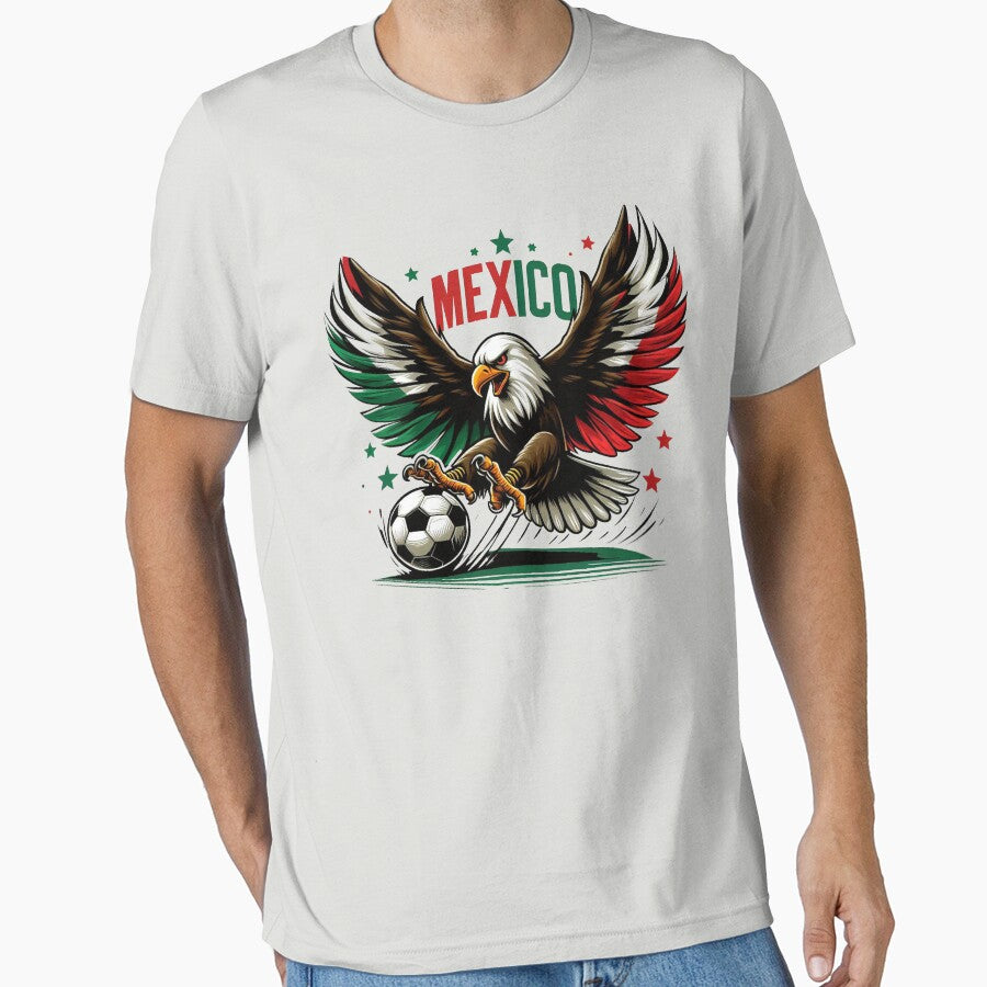 Mexico Futbol Bald Eagle Soccer #1 by BattlefoxxEarth