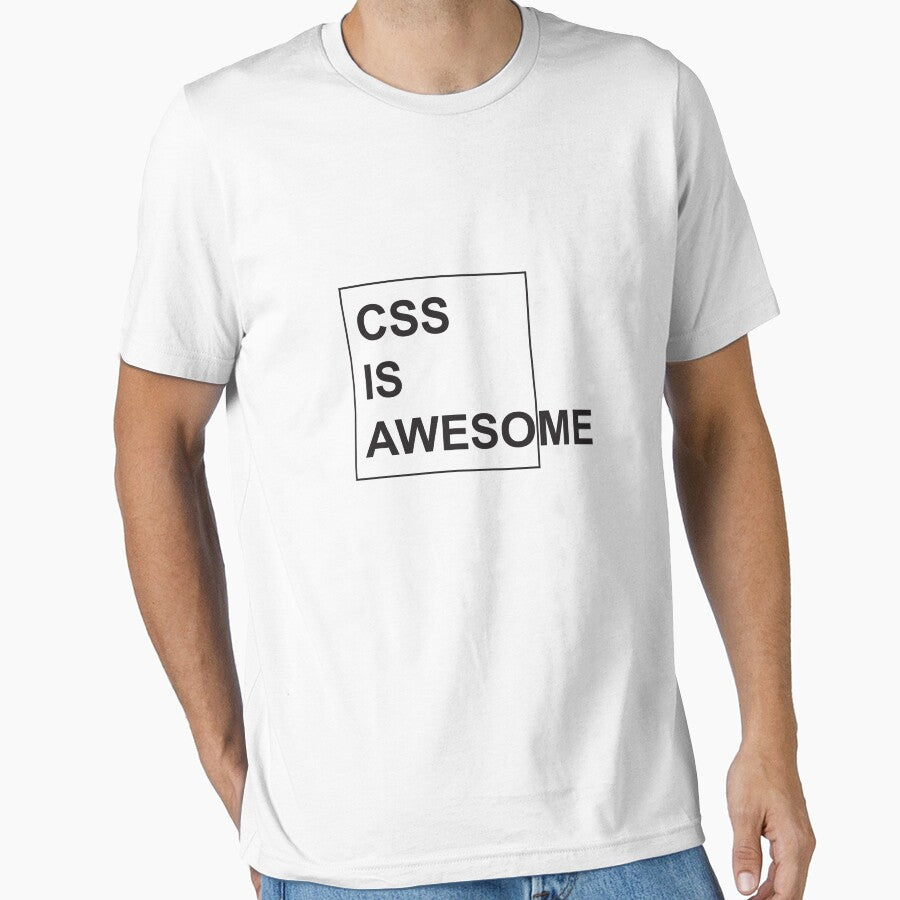 CSS is Awesome - Funny Programming Jokes - Light Color by Programming Jokes