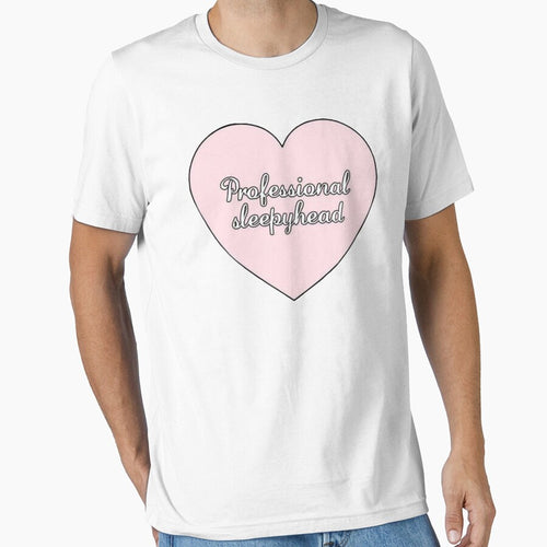 "Professional Sleepyhead" Cursive Heart Aesthetic by Angel baby