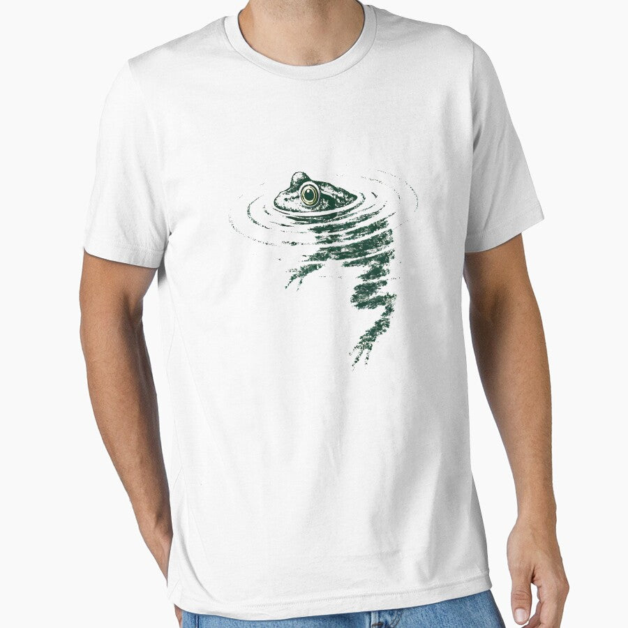 Frog Swimming Funny Animal by Tanjaberto