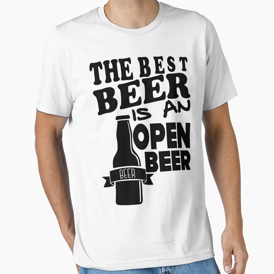 The best beer is an open beer - Funny beer saying. by tillhunter