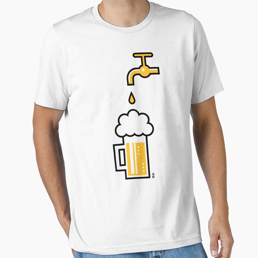 Beer Mug With Tap (Keg Beer / Draft Beer / Draught Beer / 2C) by MrFaulbaum