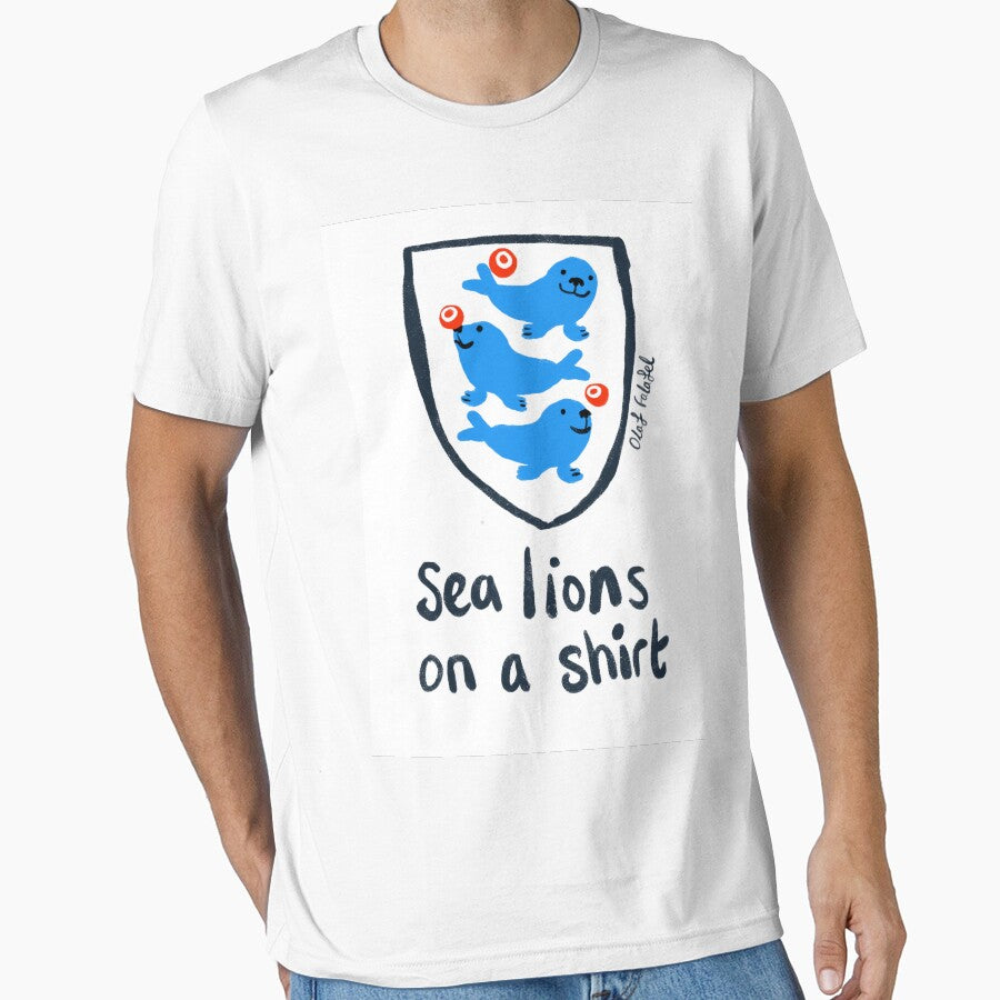 Sea lions on a shirt by Ofalafel