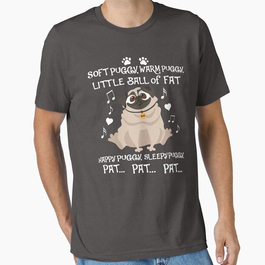 Soft Puggy Warm Puggy Funny Pug Apparel And Gifts by cgocgy