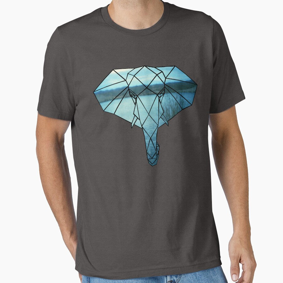 Elephant Line Geometry (Lake Bed) by KineticZen