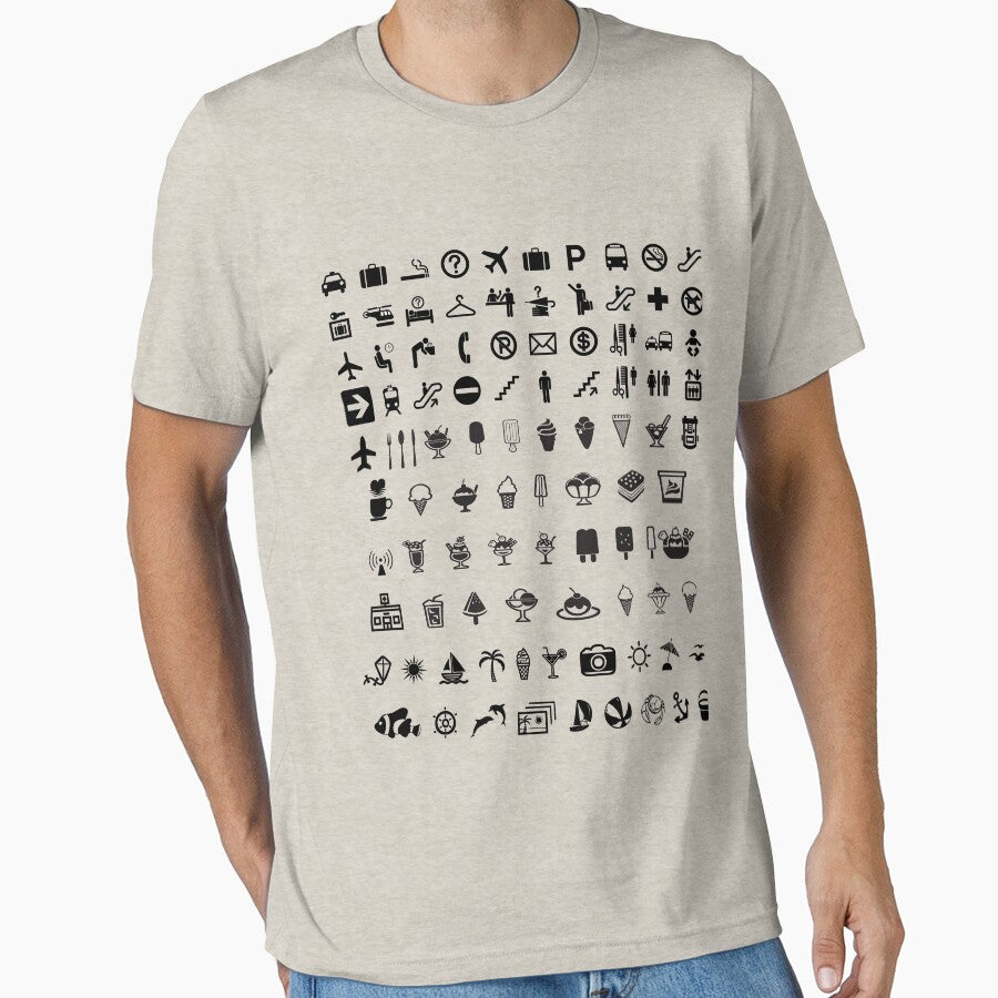 Tourism Travel Translator Icons 2020 :holiday vacation t-shirt by flooky213