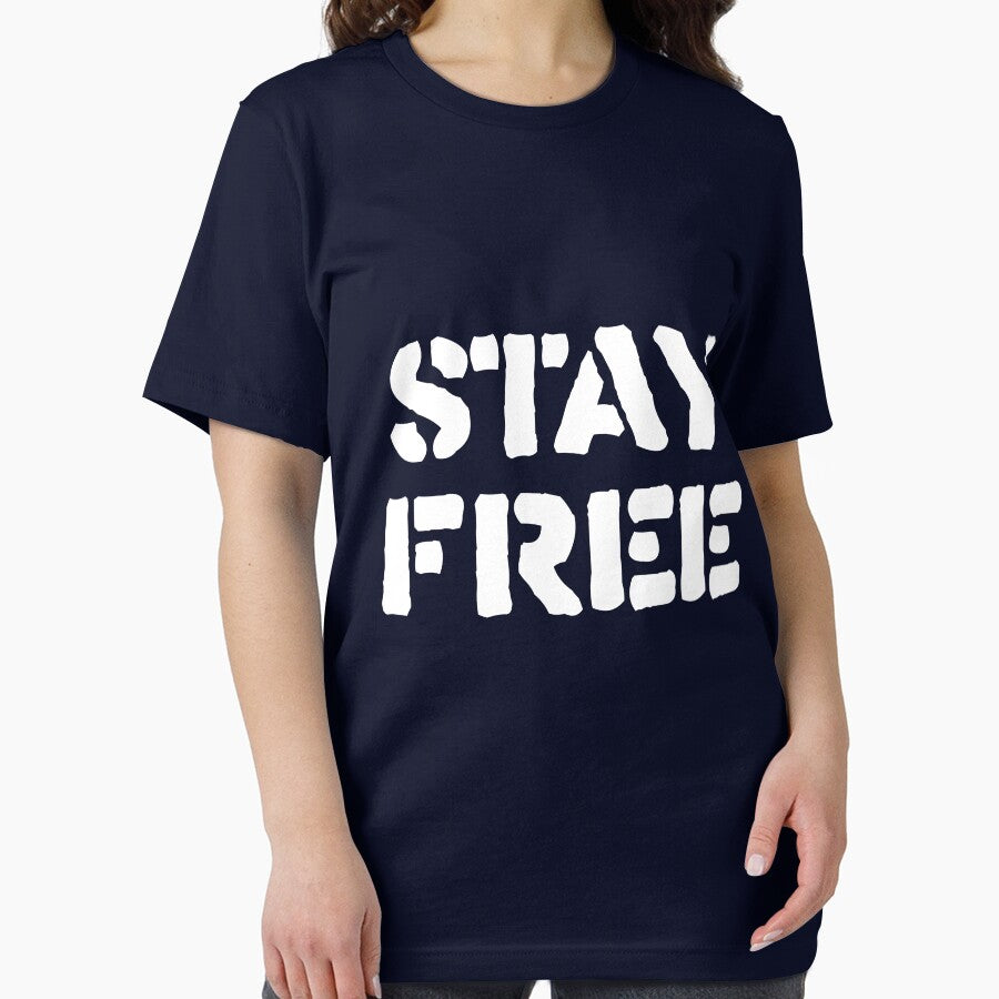 STAY FREE T-shirt, 1977 Authentic Joe Strummer, Clash Stay Freeinspired T-shirt by DFDesignMarket