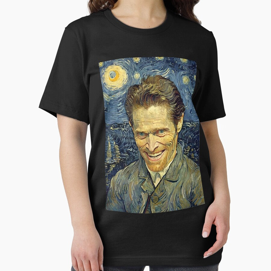Willem Dafoe Van Gogh Style Portrait by Mystikos Art