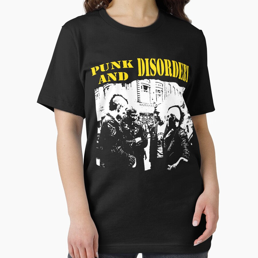 White Silhouette Yellow Typography Punk by billiasbros