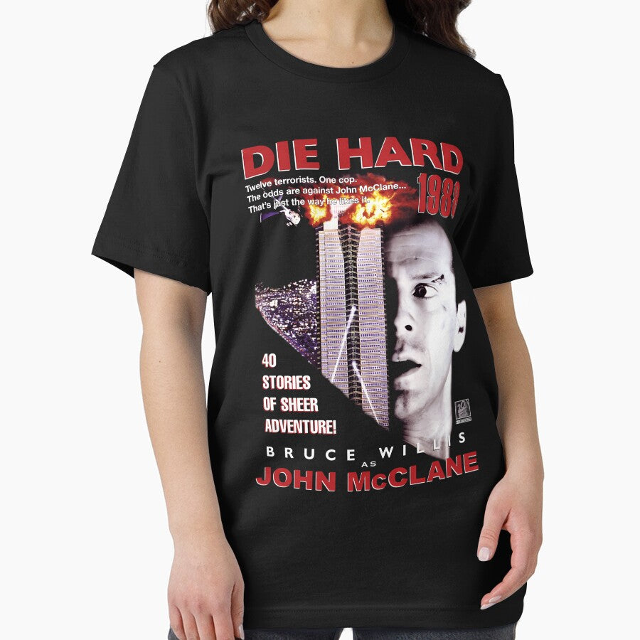 Die Hard Retro Movie Montage by LittleBlueShop