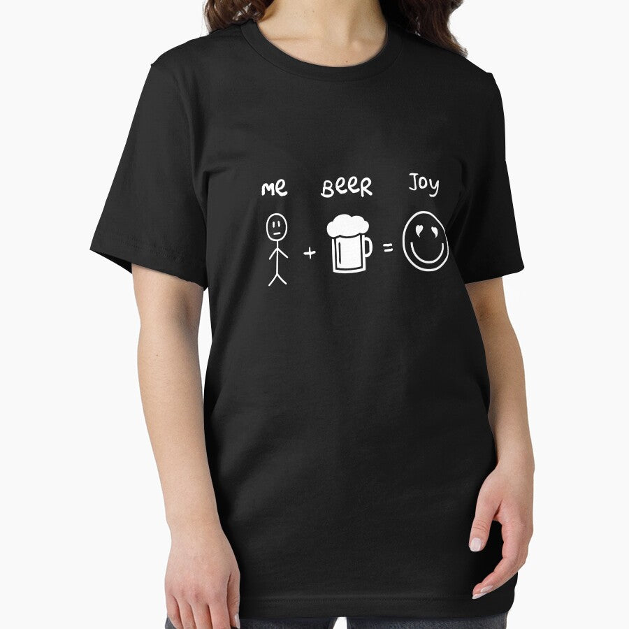 Me plus beer equals joy by goodtogotees