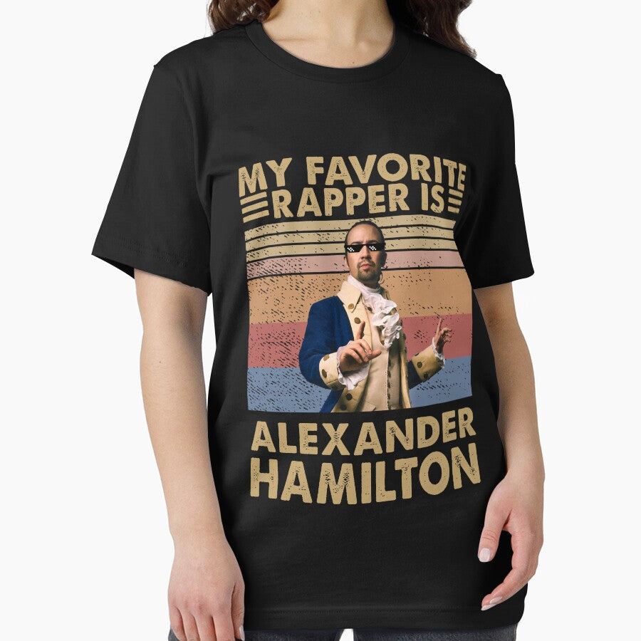 Vintage My Favorite Rapper Is Alexander Hamilton by SKULLS4INT