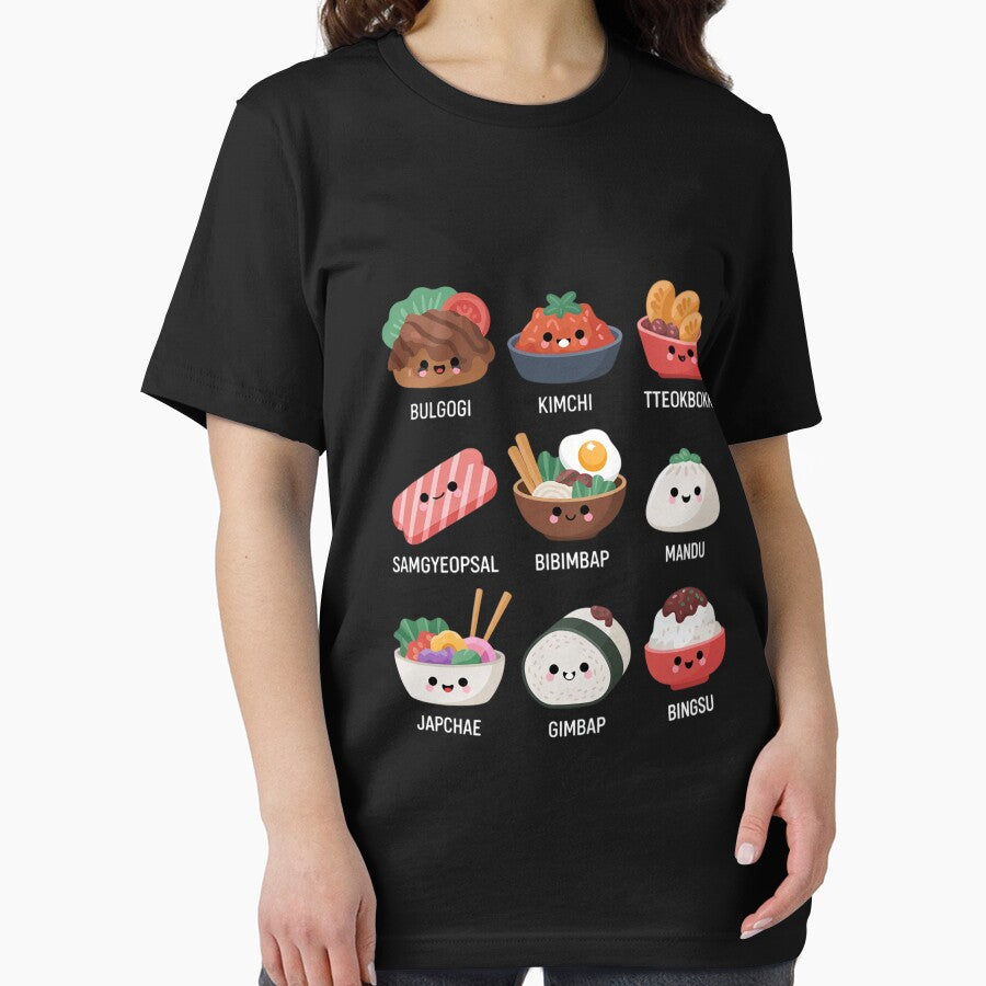 Cute Korean Food Bulgogi Bibimbap Korea Lover Kawaii by EntroRhim