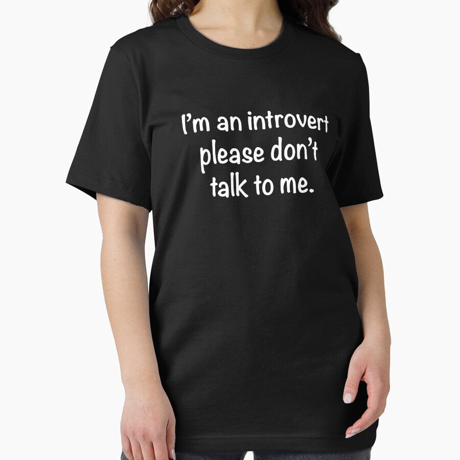 I'm an introvert please don't talk to me by Dinashop