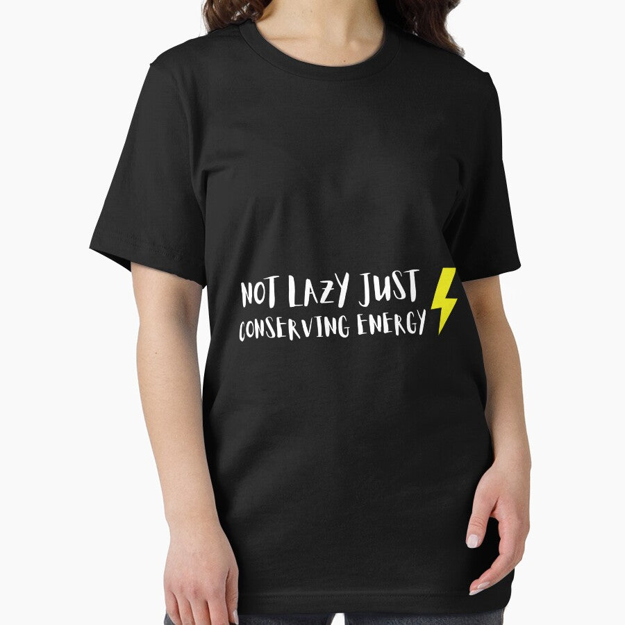 Not lazy. Just conserving energy by AllYourDesigns