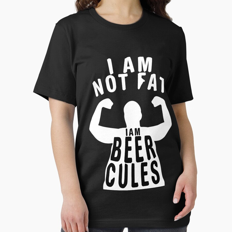 I am not fat I am beerculer - Funny beer saying. by tillhunter