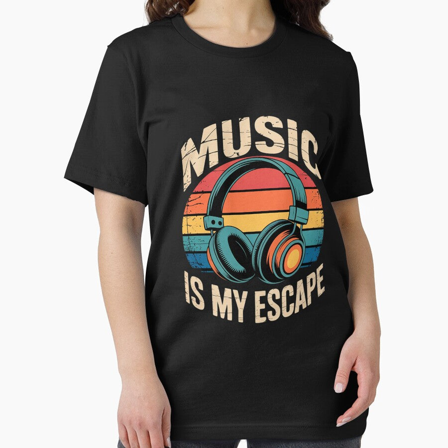 Music Is My Escape Music Lover by MAKOPOKOShop