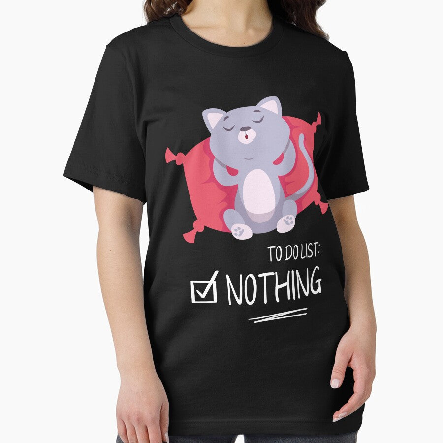 To Do List Nothing Cat Sleep by MooonTees
