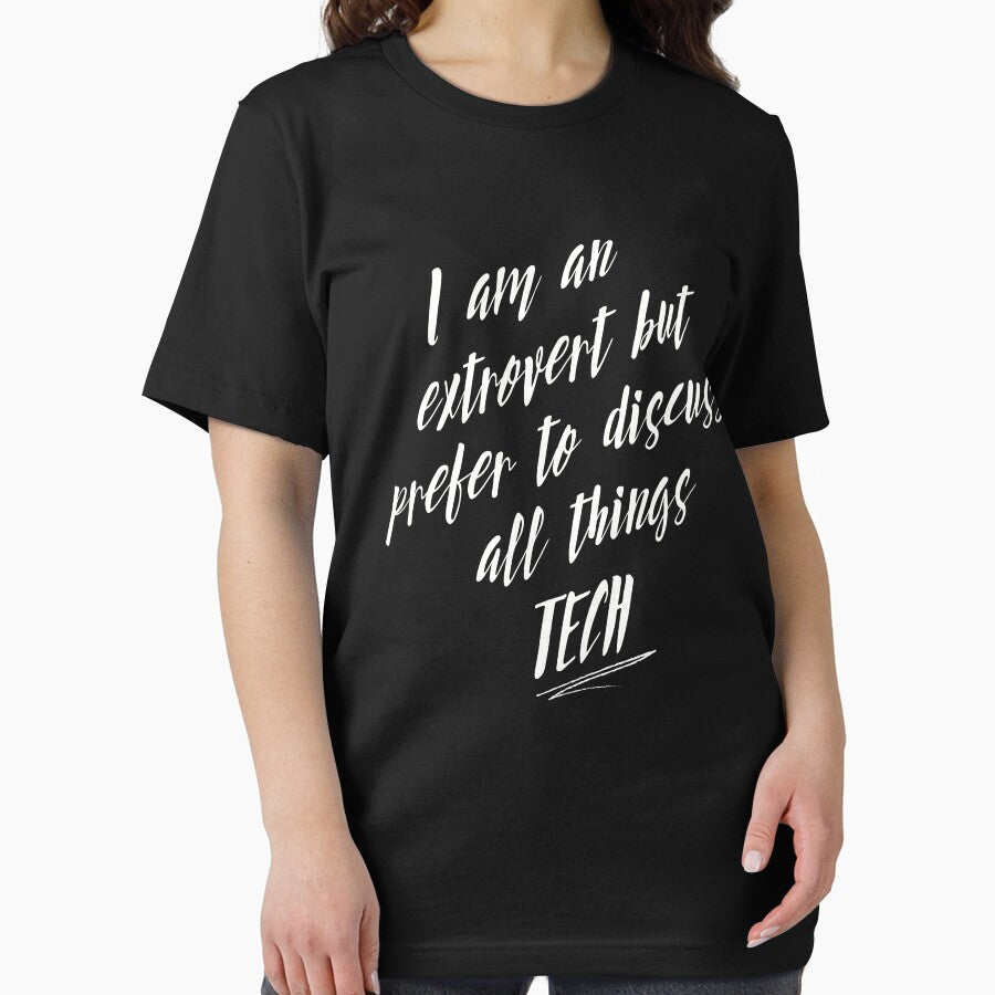 I am an Extrovert but Open to Discuss All Things TECH by WhitepaperStyle
