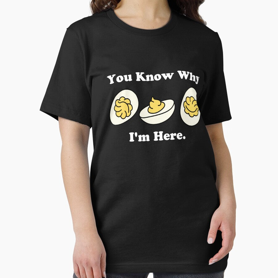 You Know Why I'm Here Deviled Egg by NQArtist