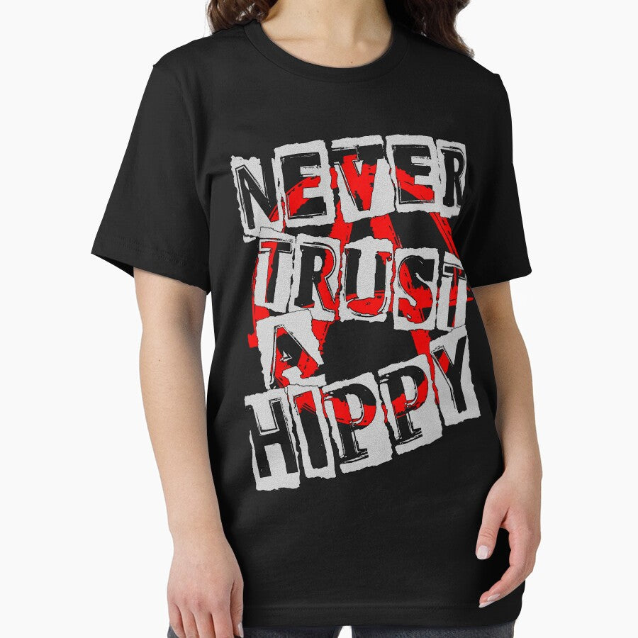 NEVER TRUST A HIPPY by Paparaw