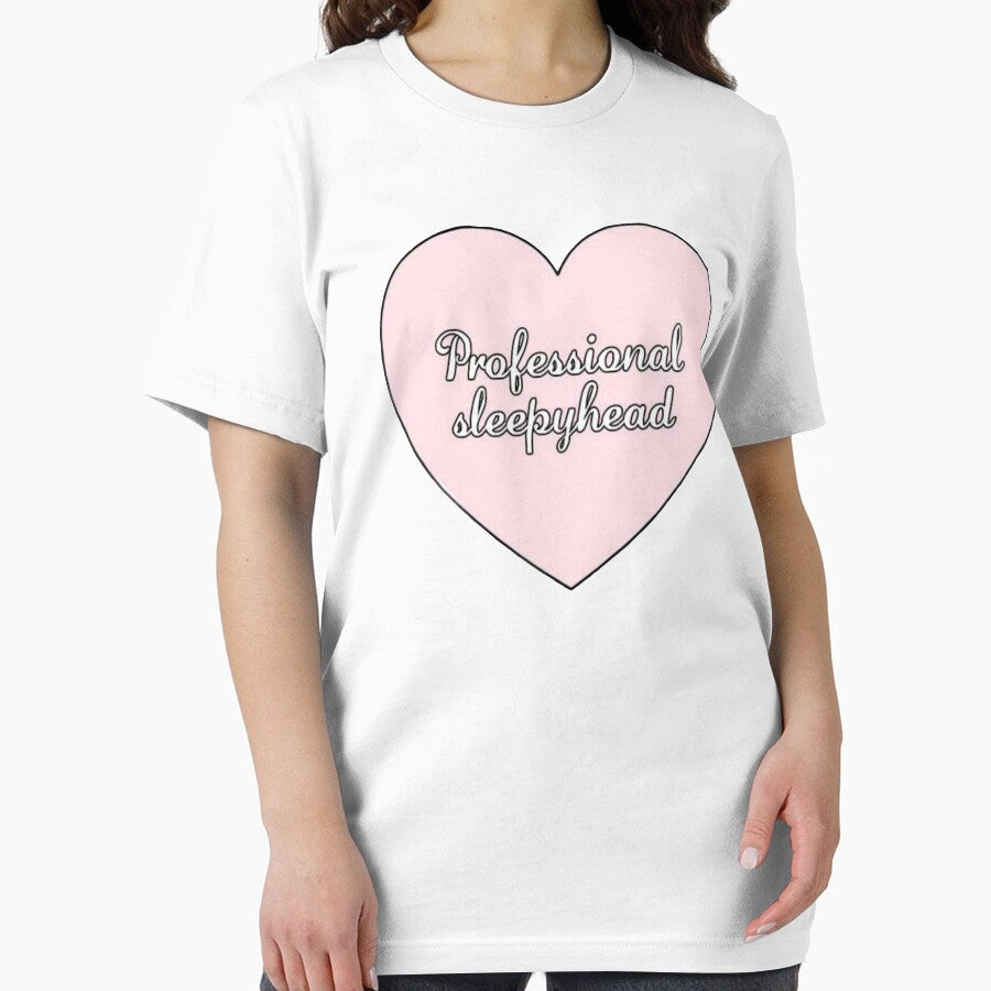 "Professional Sleepyhead" Cursive Heart Aesthetic by Angel baby